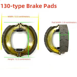 Accesorios para Motocicletas: Pastillas de Freno, Zapatas de Freno, Bloques de Freno en Tamaños 130/160/180/200/220/250 - Product Image 2