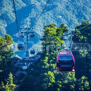 Attractions adultes de pince fixe d'équipement de téléphérique de tramway aérien de téléphérique <span class=keywords><strong>suspendu</strong></span> pour le parc - Product Image 4