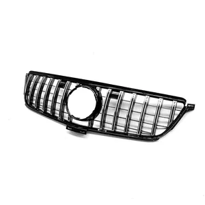 สำหรับรถยนต์ Mercedes-Benz ML Class W166 ML300 ML320 ML350 ML400 ML450 ปี 2013 2014 2015 กระจังหน้าแบบ Facelift Mesh Racing - Product Image 3