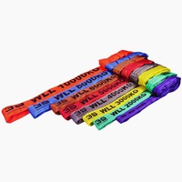 EN 1492-2 10T Yüksek Mukavemetli Polyester Yuvarlak Askı, Özel Renkli Yuvarlak Örgü Askı, TUV CE GS, ISO9001 Sertifikalı