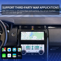 Radio Estéreo para Auto Android para Land Rover Range Rover Discovery 5 2017-2020, Reproductor Multimedia con Android Auto y Carplay, Navegación GPS
