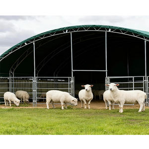 <span class=keywords><strong>Tente</strong></span> mobile saisonnière pour pâturage Structures à membrane Abris <span class=keywords><strong>Tente</strong></span> portable Abri pour animaux, bétail et <span class=keywords><strong>chevaux</strong></span> pour la nuit - Product Image 2