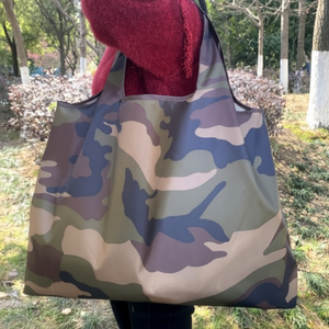 Shopping Bag portatile eco-friendly di grandi dimensioni 56x66 disponibile in 3 colori - Product Image 1