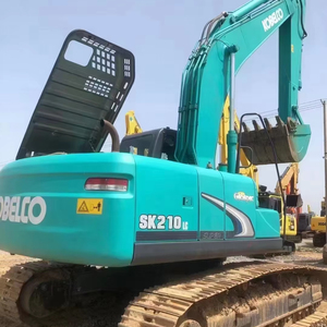 Kobelco รถขุดตีนตะขาบมือสอง21ตันได้รับการรับรอง CE พร้อมถัง sk210มือสอง - Product Image 1