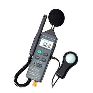 Цифровой многофункциональный экологический тестер DT-8820 пластиковый фотометрический измеритель влажности относительной температуры и шума 4-в-1 - Product Image 2