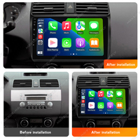 MEKEDE X1 X2 4-Kern 2+32G IPS CarPlay Android Auto GPS WLAN BT für Suzuki Swift 2003-2010 Auto-Multimediasystem