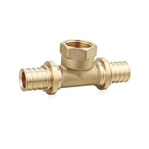 Loodvrij Pex Fittings TT16 TT20 Socket Pers Fitting Buis Verbinding Sanitair Pijp 3 Tee