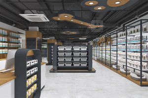 Maßgeschneiderte Ladeneinrichtung für Heimtierbedarf, Design für Tierausstellungen, Kommerzielle Tierpräsentationen, Gondelregal für Supermärkte - Product Image 4