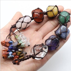 <span class=keywords><strong>Cristalli</strong></span> Curativi <span class=keywords><strong>per</strong></span> <span class=keywords><strong>Auto</strong></span> in Offerta, Accessori Decorativi, Quarzo Misto, 7 Chakra, Pietre Levigate Naturali, Feng Shui, Amore - Product Image 4