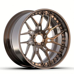 Rines KLS 5X112 de Cinco Radios, Forjados en Dos Piezas, de 17, 19, 21 y 23 Pulgadas para Corvette Z06 C7 C6 ZR1 Ferrari 458 Speciale F12 TDF - Product Image 2