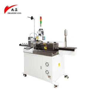 XC-22G Automatic Five-wire End Single-head Tin Dipping Machine Wire Cutting Stripping Twisting Dipping Terminal Crimping Machine