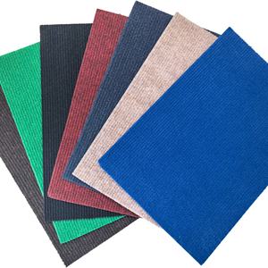 Alfombra Reversible de Poliéster para Eventos, Bodas, Pasillos, Diseño Liso a Rayas, Técnica de Tejido, Hecha a Máquina, Lavable y Resistente a las Manchas - Product Image 1