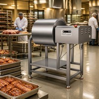 Marinateur sous vide commercial en acier inoxydable de 150 L avec système de rinçage automatique pour la marinade de viande en restaurant