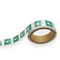 Harga pabrik Cina stiker NFC jarak jauh stiker Label perekat tatahan basah kering Tag HF RFID untuk Hotel Tag UID NFC dapat diubah