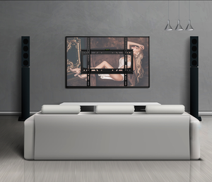 टीवी माउंट वॉल स्टैंड माउंट की दीवार में सेल्फ-लॉक फिक्स्ड/टिल्ट टीवी ब्रैकेट के लिए भारी शुल्क तय माउंट - Product Image 5