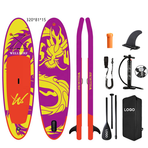 Tabla de Surf Inflable Personalizada de Fábrica de 320 cm (10'6'') Isup, Tabla de Paddle Surf, Tabla de Competición GRAFFITI - Product Image 2