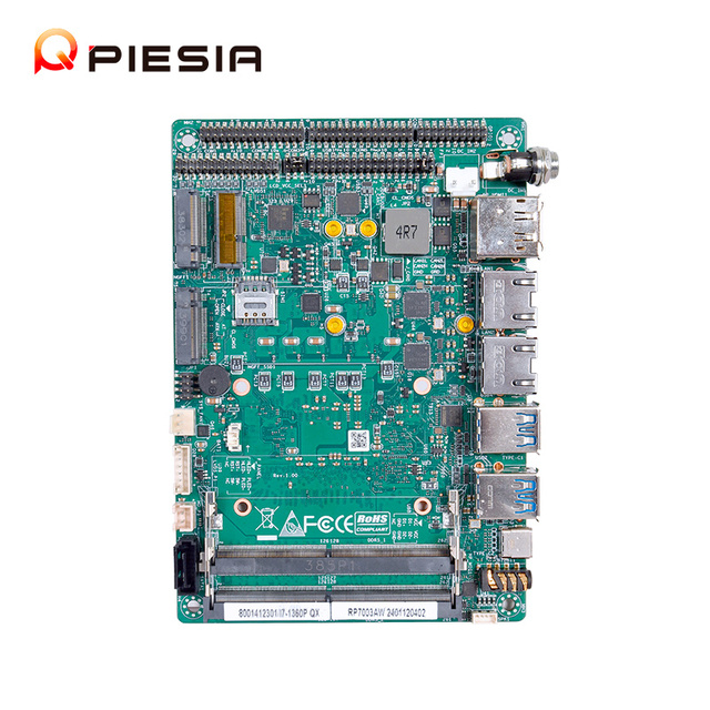 Embedded Industrial Motherboard Dual DDR4/5 M.2 PCIe 5.0 SATA3.0 E-Key B-Key SIM Onboard Core 12th 13th Gen
