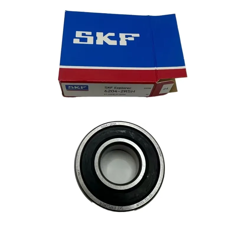 Original SKF Sweden Bearing 6204 6202 6201 6200 Motorcycle Bearing 6204-2RSH 6202-2RSH 6201ZZCM 6200DDU Deep Groove Ball Bearing