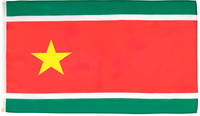 Drapeau de la Guadeloupe 3x5 pieds, polyester de qualité supérieure, résistant, pour intérieur/extérieur, avec bandes cousues et œillets en laiton