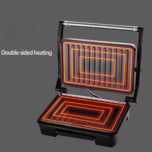 Prensa Eléctrica Comercial para Paninis, Parrilla sin Humo para BBQ, Plancha de Contacto para Sándwiches, Antiadherente Personalizada para Hoteles y Exteriores - Product Image 2