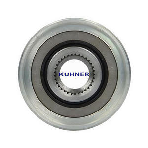 Dispositif de roue libre d'alternateur compatible avec PEUGEOT 405 II 1.9 D Diesel (KW : 50, CV : 68) de 06-1994 à 10-1995 KUHNER - Product Image 1