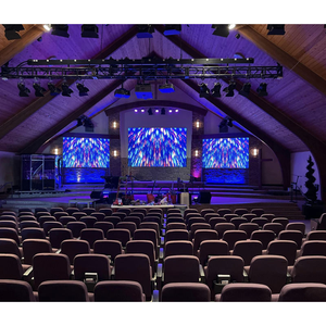 אמינות גבוהה p1.25mm דיגיטלי שילוט וידאו קיר הכנסייה חירום משלוח cob מסך הכנסייה החגיגה - Product Image 5