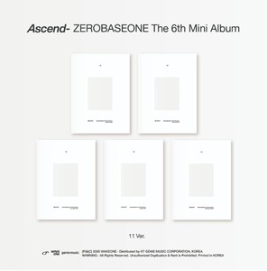 ZEROBASEONE Ascend 11 Ver 6th Mini Álbum Oficial Kpop CD Álbum Photobook Photocard Póster Edición Limitada Regalo - Product Image 2