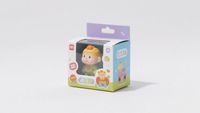Boîte en carton rectangulaire auto-érectible personnalisée avec fenêtre pour jouets compressibles, cadeaux, peluches – Emballage sur mesure KD Brand