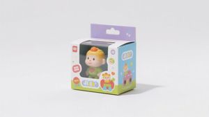 Customized <b>Paper</b> <b>Box</b> with Window Display Squeeze Toys Gift Plush Toy Packaging Custom Shape and Size - Product Image 1