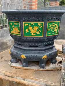 Yeni liste BH marka ev ürün sekizgen ABS plastik 59 santimetre bahçe ekici saksı kalıpları - Product Image 6