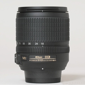 เลนส์กล้องซูมมือสอง <span class=keywords><strong>Nikon</strong></span> 18-105mm F3.5 5.6G พร้อมระบบออโต้โฟกัส ลดการสั่นไหว รองรับเมาท์ AP-S C F สำหรับกล้อง DSLR รุ่น D3200 ขายส่ง - Product Image 1