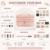 Sac isotherme de luxe rose grande capacité pour femme avec logo personnalisé OEM, sac à déjeuner double en PU avec serrure