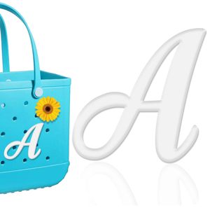 26 breloques lettres pour sac Bogg, accessoires de lettrage alphabétique, breloques compatibles avec l'insert original du sac Bogg, lettres décoratives - Product Image 1