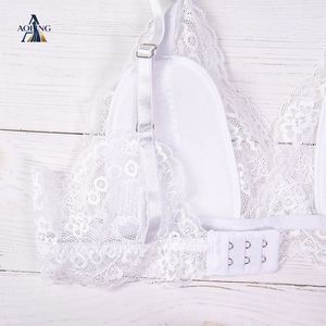 ODM/OEM Conjunto de 2 Piezas de Lencería Femenina, Conjunto de Lencería de Encaje Floral, Conjunto de Sujetador Transparente, Conjuntos de Lencería Sexy - Product Image 5