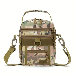 Aplon Camouflage Tactical Nylon Waterproof Antibacterial Shoulder/Crossbody Bag Men's Multi-Purpose Outdoor Sports - Product Image 3