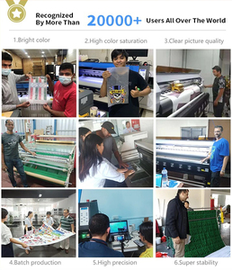 Máy In Thăng Hoa 1.8M Vải Nhuộm Hoạt Động Ổn Định Máy In 5198 Polyester 8 Đầu - Product Image 5