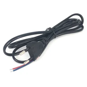 Großhandels preis 3/2 Prong UK/US/EU/AU AC-Wand stecker 2-fach LED-LCD-Netz kabel TV-Netz kabel 12Ft 8FT 6FT Kabel