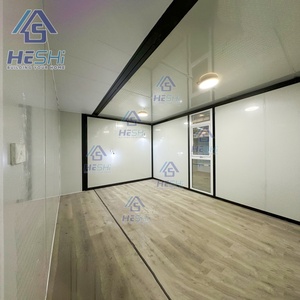 New Design 40Ft 20Ft <b>Prefab</b> Expandable Container <b>House</b> 1 2 3 4 5 Bedroom Folding Bathroom Mobile Home Cabin - Product Image 4