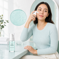 Sérum Visage Micro-Mousse Multi-Formules Marque Blanche avec PDRN GHK-Cu Centella Collagène Peptide pour Soin Raffermissant et Renforcement de la Barrière Cutanée