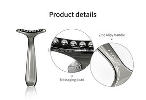 Hot Verkoop Guasha Gezicht Nek <span class=keywords><strong>Massager</strong></span> Zilveren Bal Fysieke Therapie Huid Lift Schrapen Rimpel Wallen Verminderen Persoonlijke Huidverzorging - Product Image 5