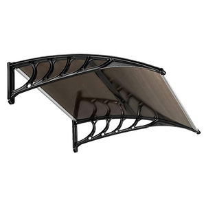 Easy Installation PC <strong>Awning</strong> UV Protection <strong>Poly</strong> Carbonate Canopy Patio Cover Aluminum Door <strong>Awning</strong> - Product Image 1