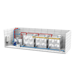 Effluente radioattivo serbatoio di contenimento serbatoio per rifiuti radioattivi sistema di decadimento rifiuti radioattivi - Product Image 2