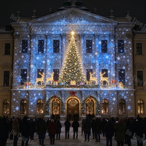 Projection LED IP65 gérée à distance pour les monuments urbains, les hôtels, les musées et les parcs, avec couleurs et logos personnalisés - Product Image 5