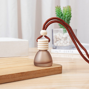 Mini flacon <span class=keywords><strong>vide</strong></span> de 8 ml pour désodorisant, avec <span class=keywords><strong>bouchon</strong></span> en bois, coloré, à suspendre, pour parfum de voiture - Product Image 6
