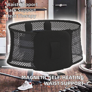 Ceinture de soutien lombaire magnétique auto-chauffante réglable et élastique Y029, très vendue - Product Image 2