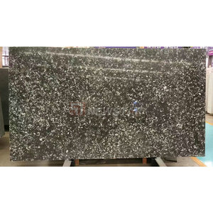 Newstar đá sang trọng tự nhiên hóa thạch Nero Granite Countertop bảng <span class=keywords><strong>slab</strong></span> biển đen hóa thạch đá giá - Product Image 4