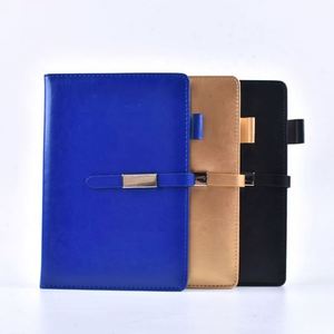 Multicolor Hardcover PU Leather <b>Journal</b> with 100 Sheets Sewing Binding Custom Notebook (A5 Size) - Product Image 1