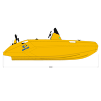 Nouveau modèle de bateau Panga efficace pour la pêche à la ligne, console centrale, facile à utiliser, à vendre