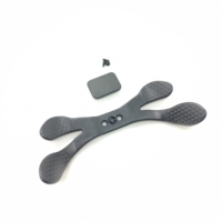 Kit de pagaie PS5 noir mat solide jeu réparé partie Remap pour Play Station5 accessoires d'appareils ménagers électroniques