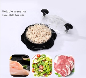 ห้องครัว DIY มือขนาดใหญ่เนื้อโปร่งใสเครื่องทําลาย<span class=keywords><strong>ไก่</strong></span> Shred <span class=keywords><strong>เครื่อง</strong></span> - Product Image 2